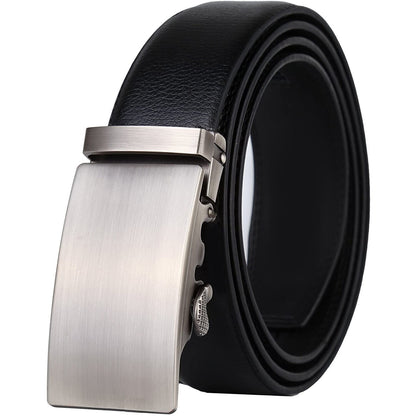 Adjustable Leather Mens Ratchet Belt