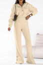 Long Sleeve Hooded Top and Pants Active Set