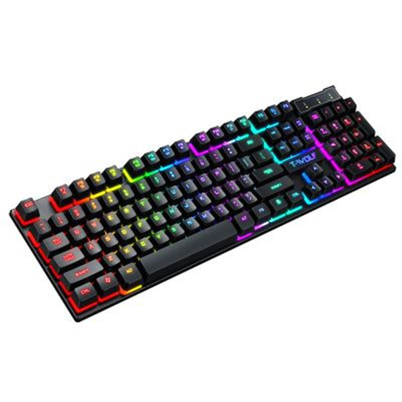 Gaming Usb Wired Keyboard Floating Manipulator