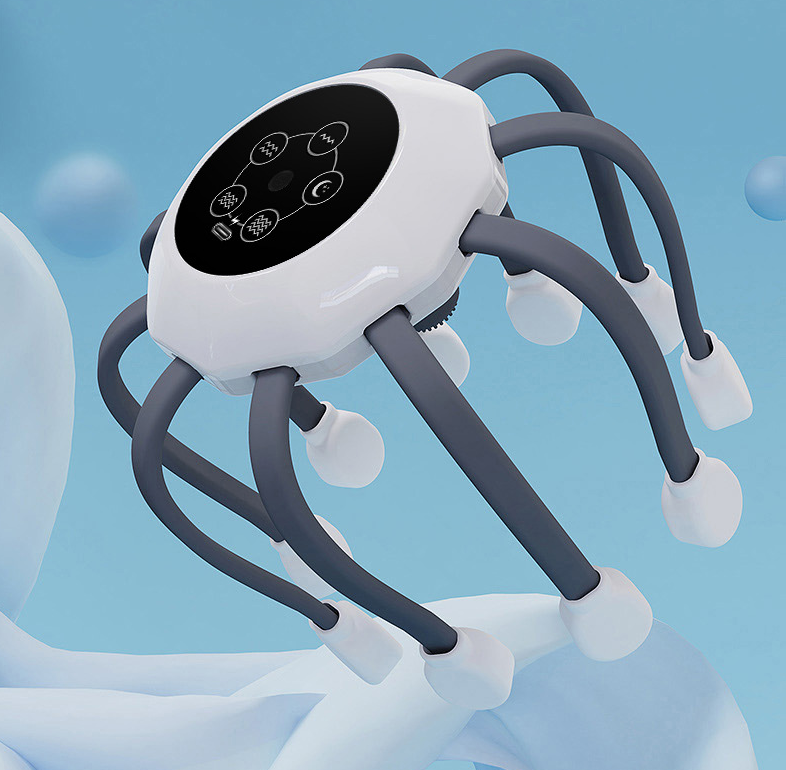 Smart Electric Head Massager Octopus