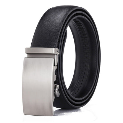 Adjustable Leather Mens Ratchet Belt