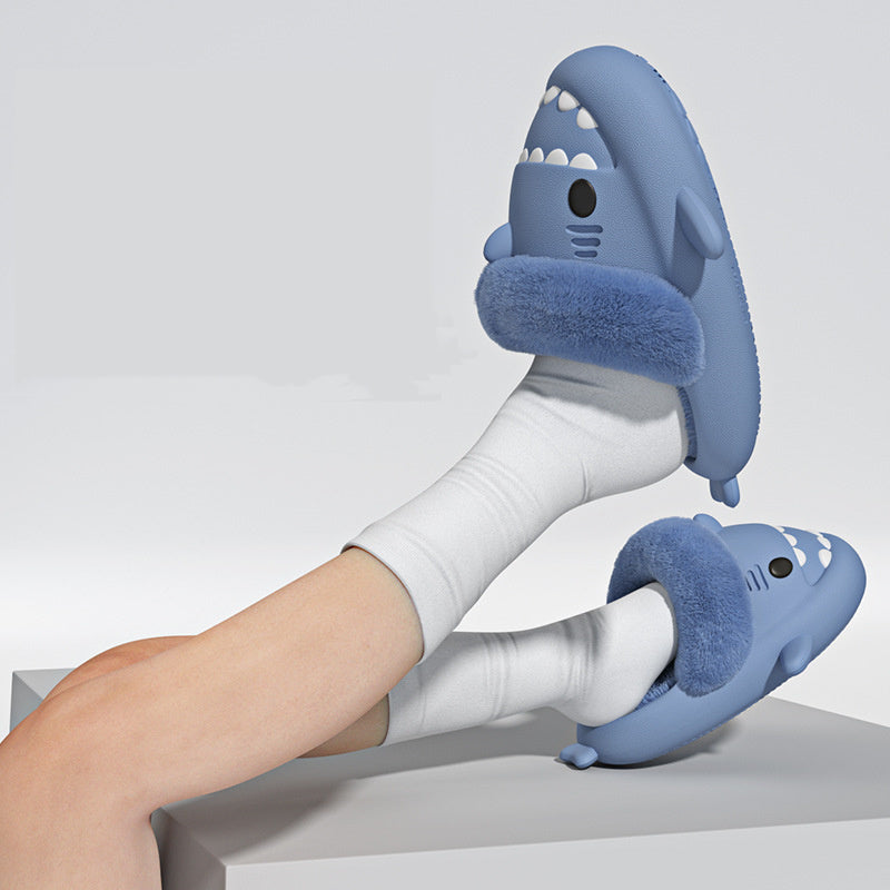 Winter Shark Slippers for Women