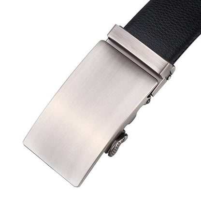 Adjustable Leather Mens Ratchet Belt