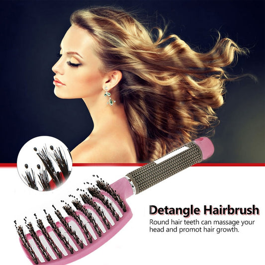 Women Detangler Hair Massage Brush