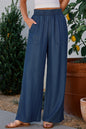 Wide Leg Pants with Pockets