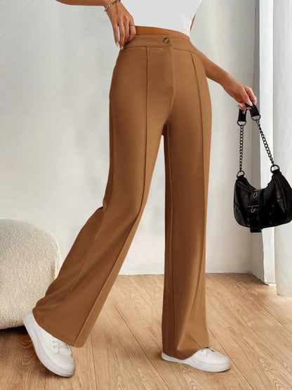 High Waist Wide Leg Pants