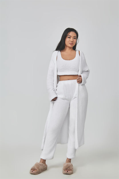 Cute Loungewear Pajama Set, 3 Piece Lounge Set