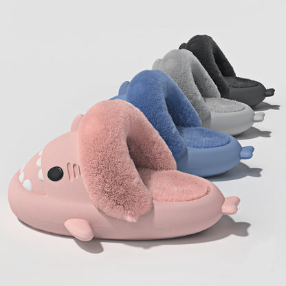 Winter Shark Slippers for Women